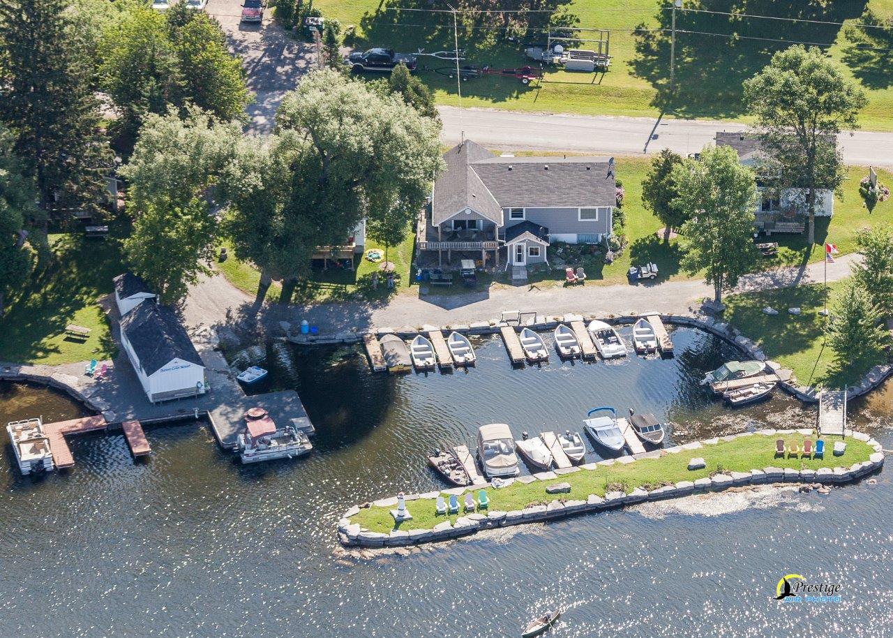 Arial View of Sunset Cove Resort